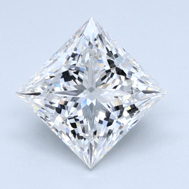 1.12 Carat Princess Cut Lab Diamond