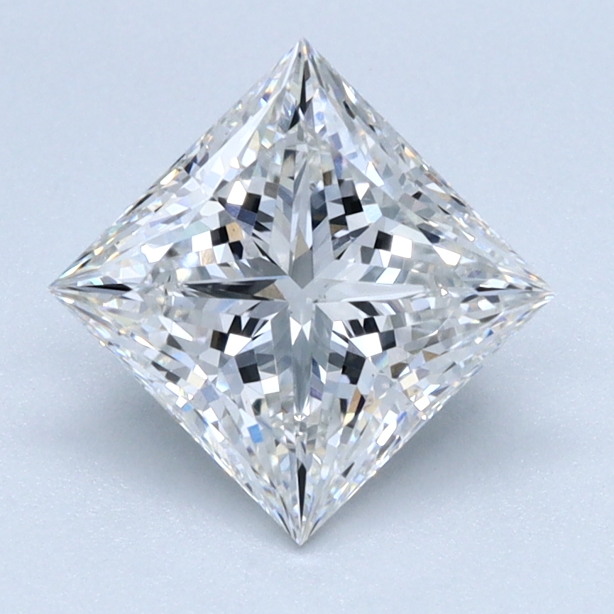 1.7 Carat Princess Cut Diamond