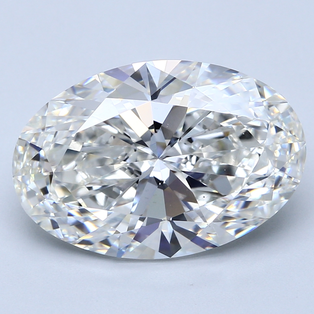 8.19 Carat Oval Cut Lab Diamond