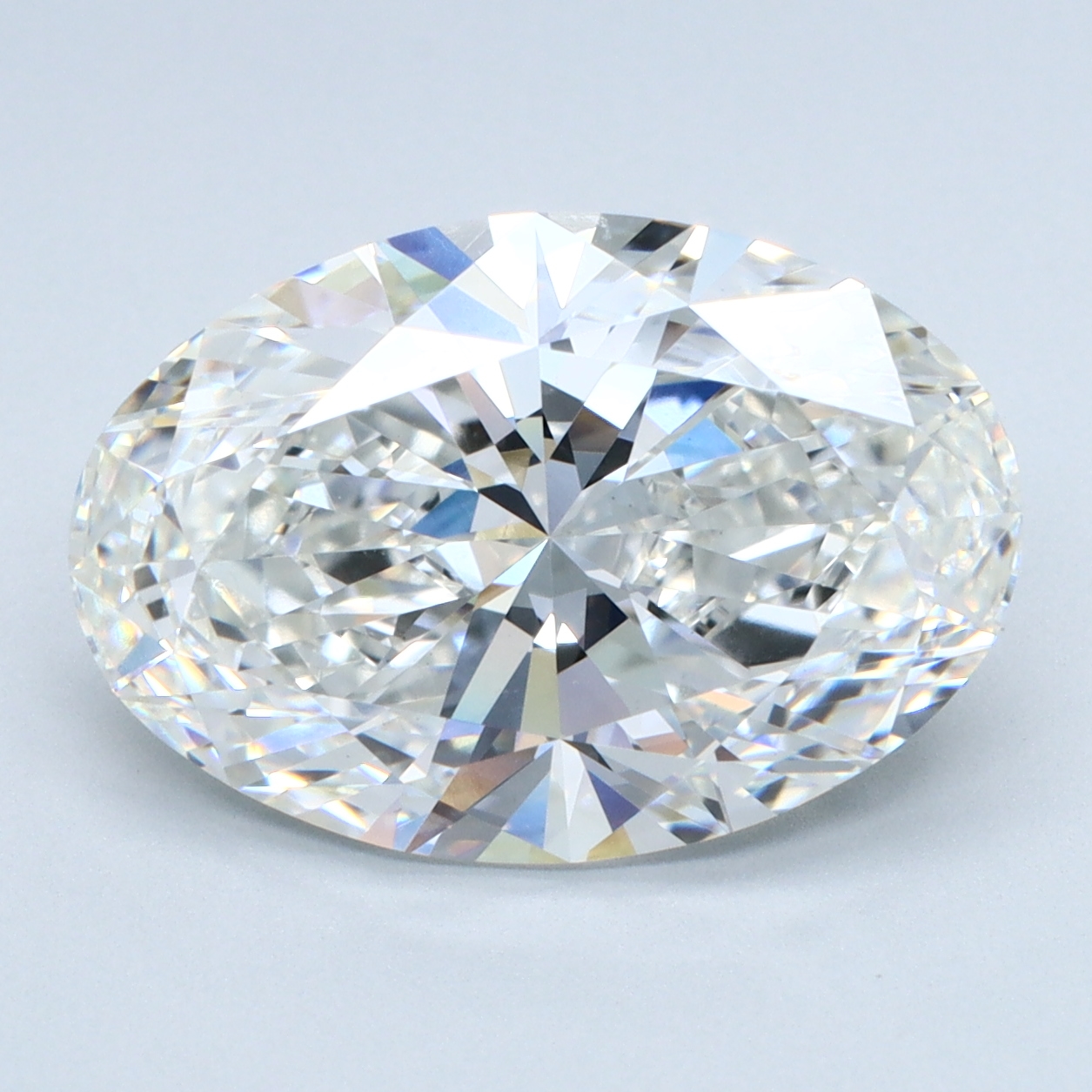 5.27 Carat Oval Cut Lab Diamond