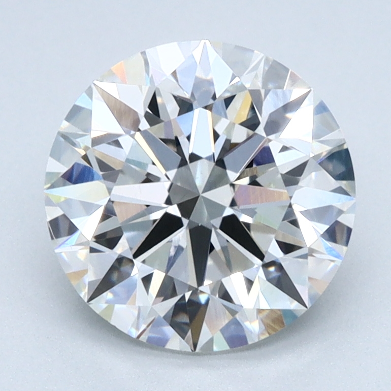 2.03 Carat Round Cut Lab Diamond