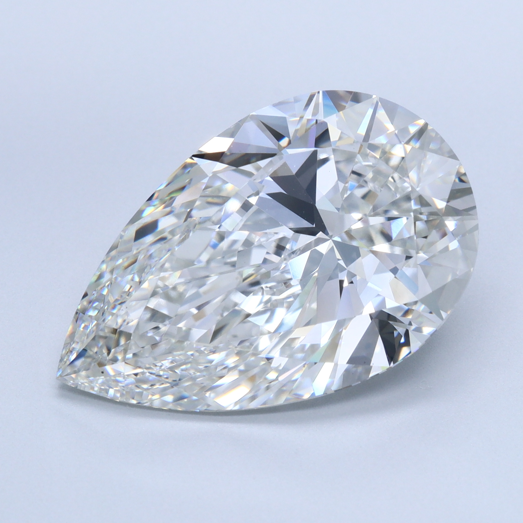 10.17 Carat Pear Cut Lab Diamond