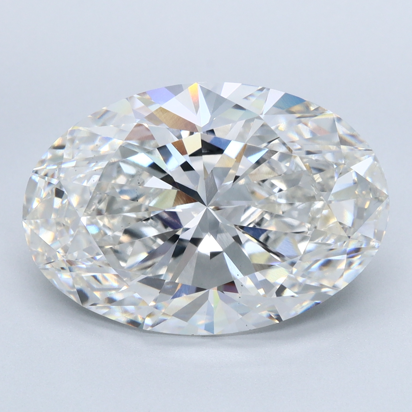 8.03 Carat Oval Cut Lab Diamond