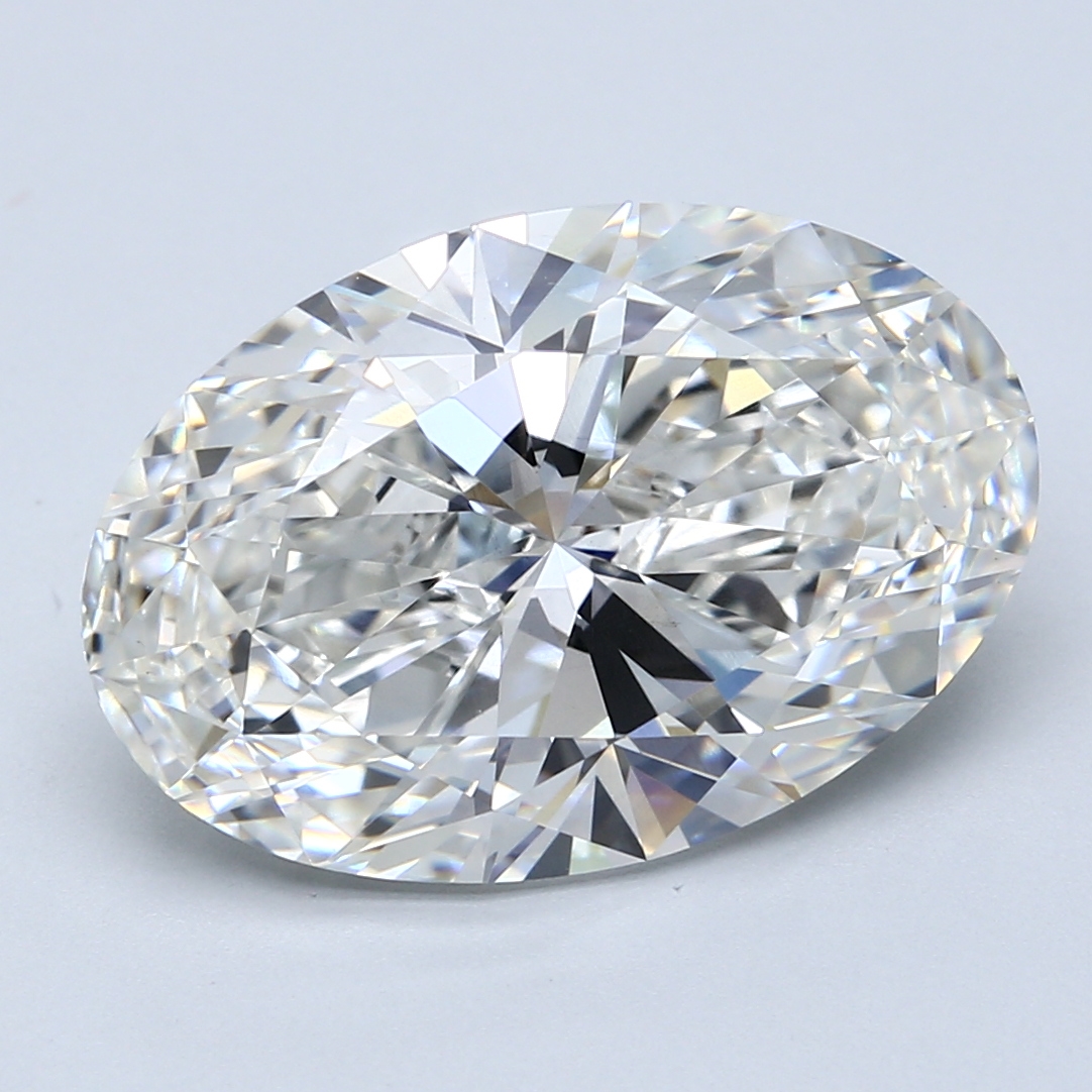 8.19 Carat Oval Cut Lab Diamond