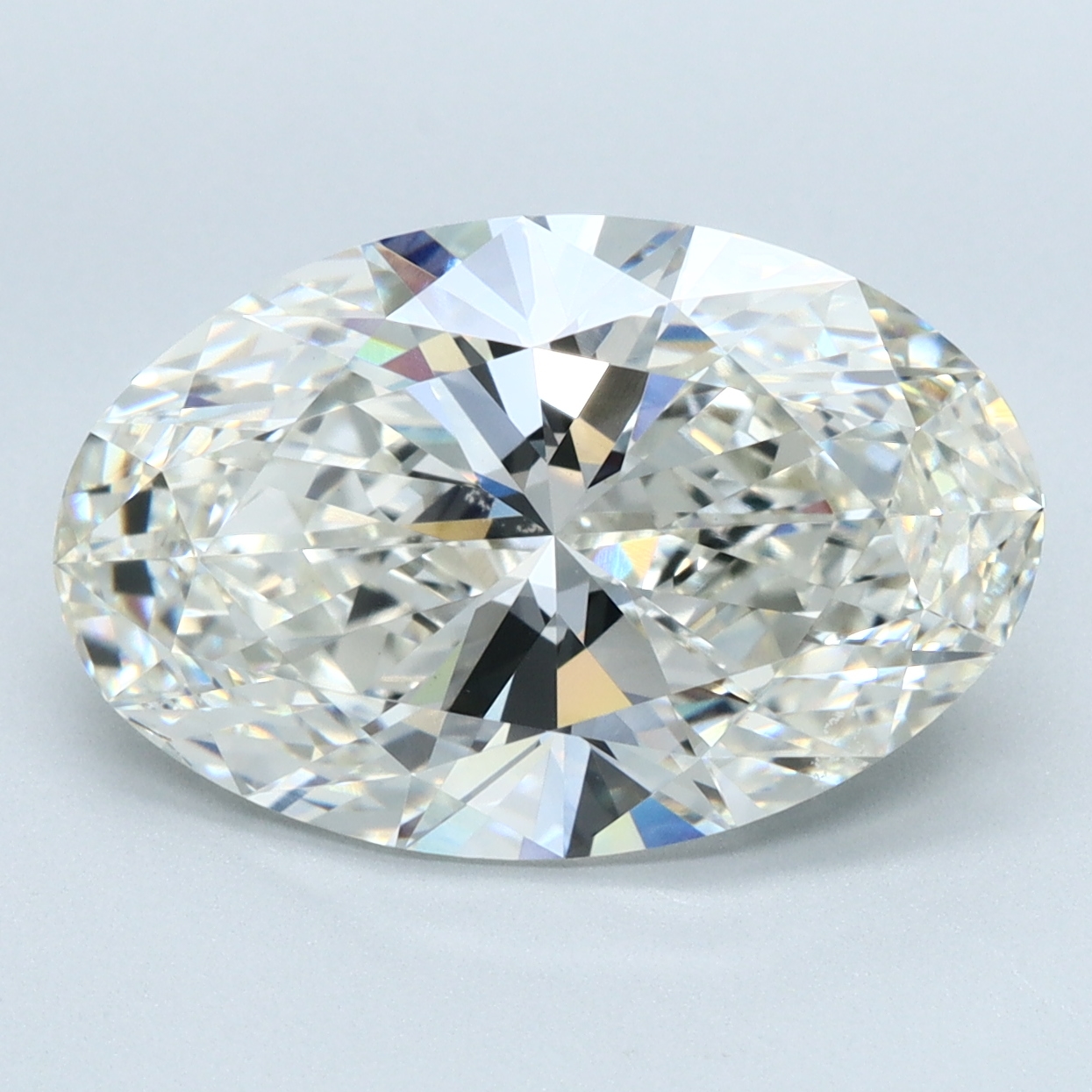 5.07 Carat Oval Cut Lab Diamond