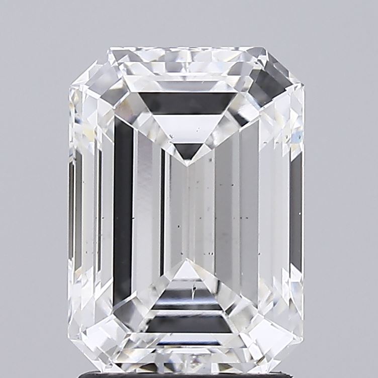 2.39 Carat Emerald Cut Lab Diamond