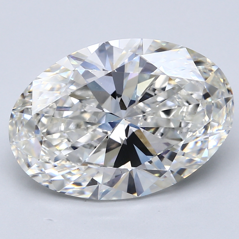 8.26 Carat Oval Cut Lab Diamond