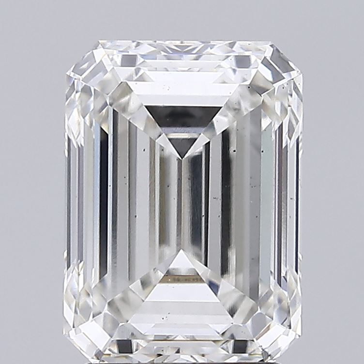 2.88 Carat Emerald Cut Lab Diamond