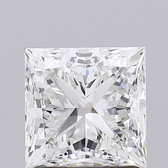 1.62 Carat Princess Cut Lab Diamond