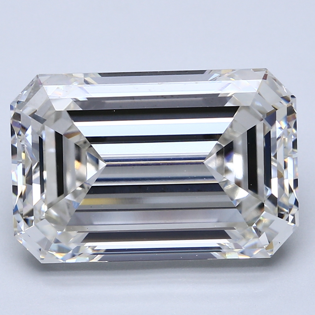 12.33 Carat Emerald Cut Lab Diamond