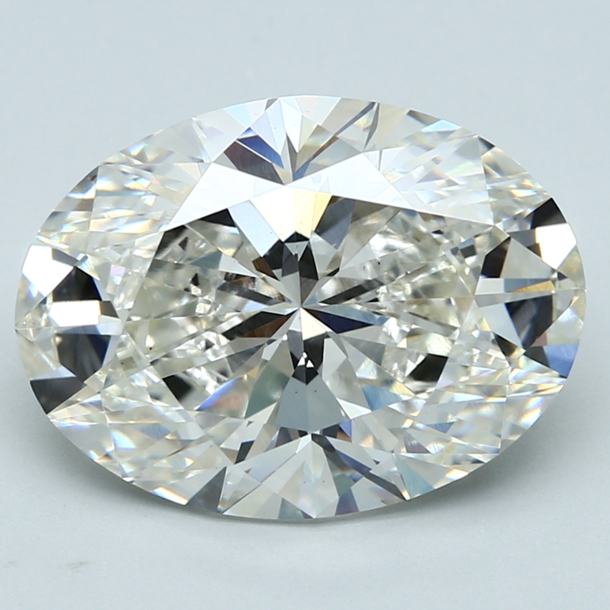 8.13 Carat Oval Cut Lab Diamond