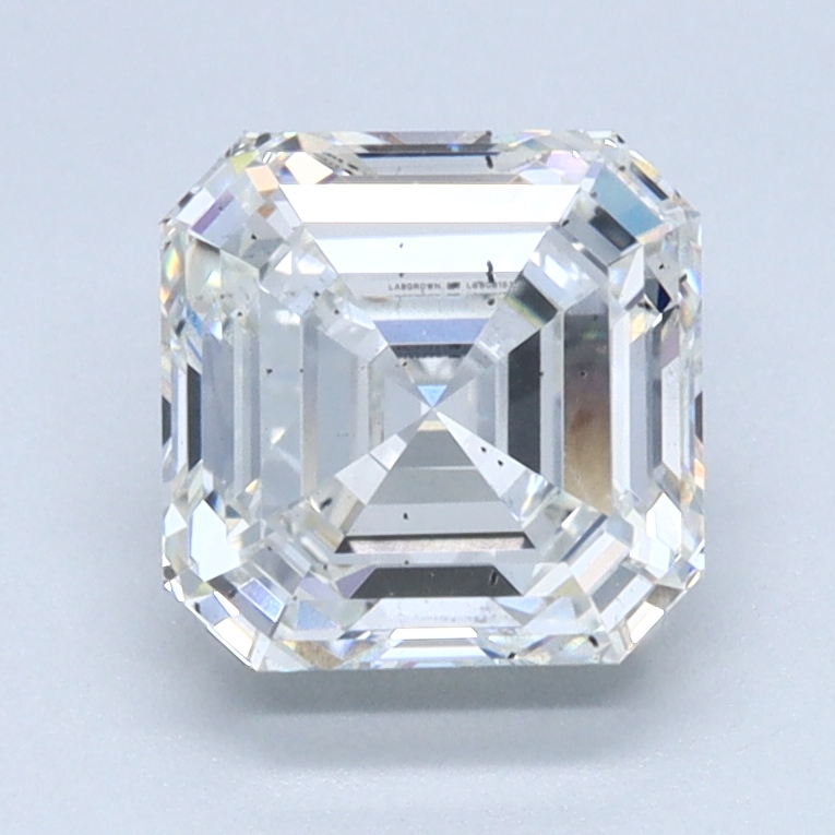 1.63 Carat Asscher Cut Lab Diamond