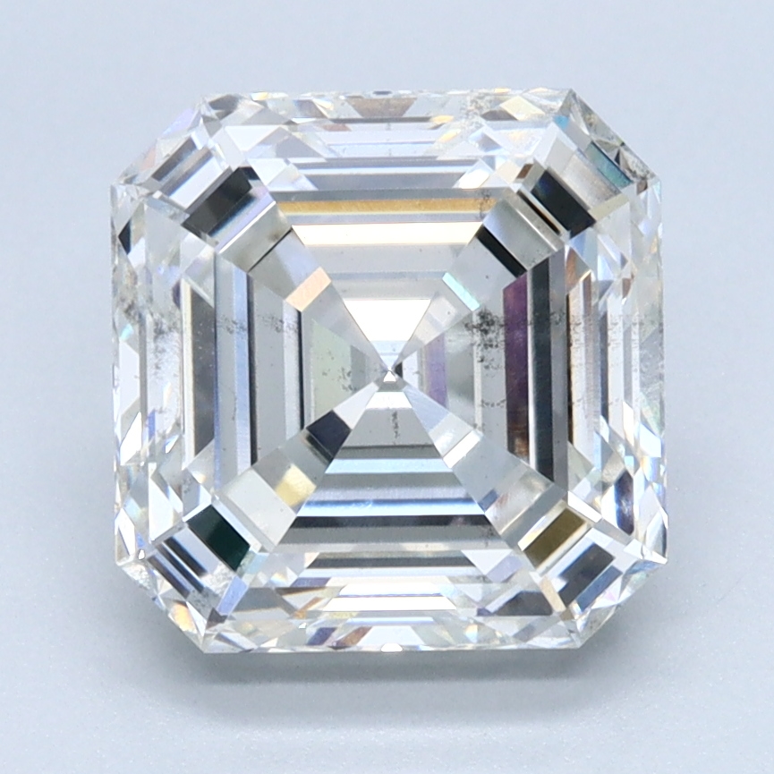 3.02 Carat Asscher Cut Lab Diamond