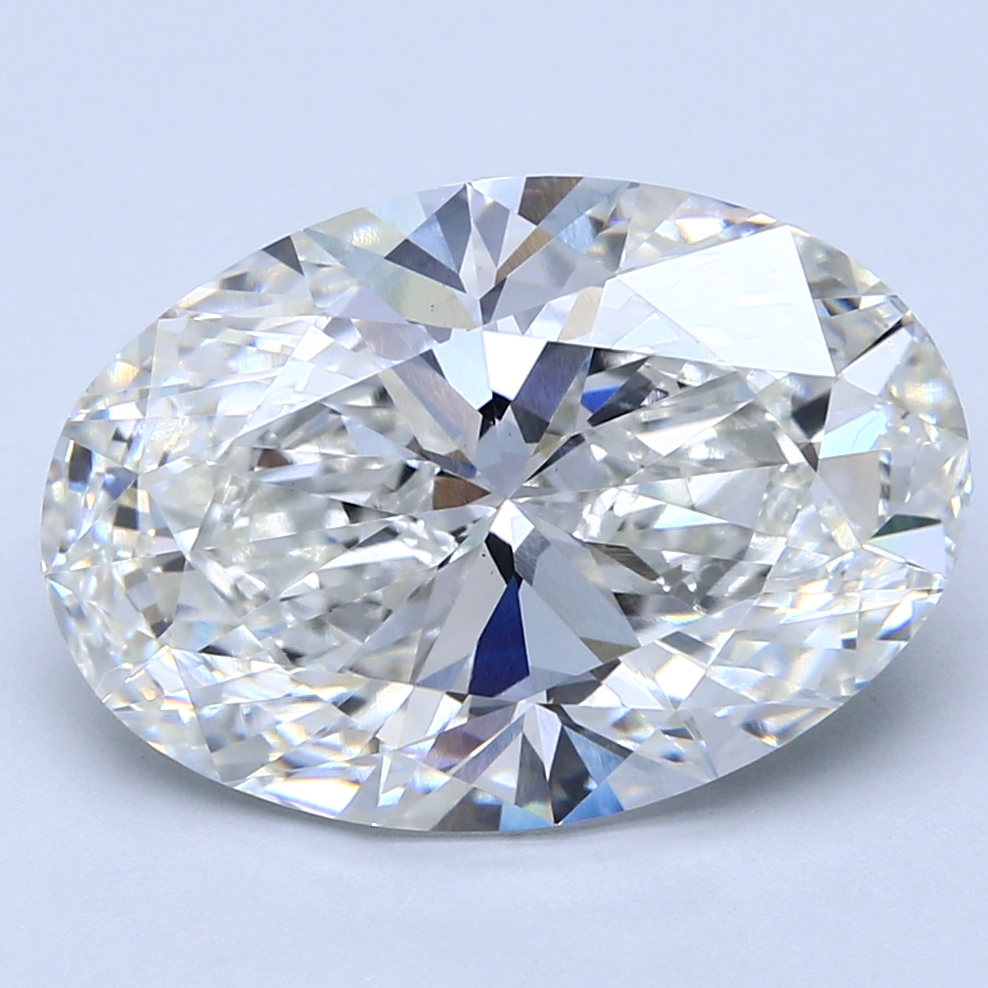 8.1 Carat Oval Cut Lab Diamond