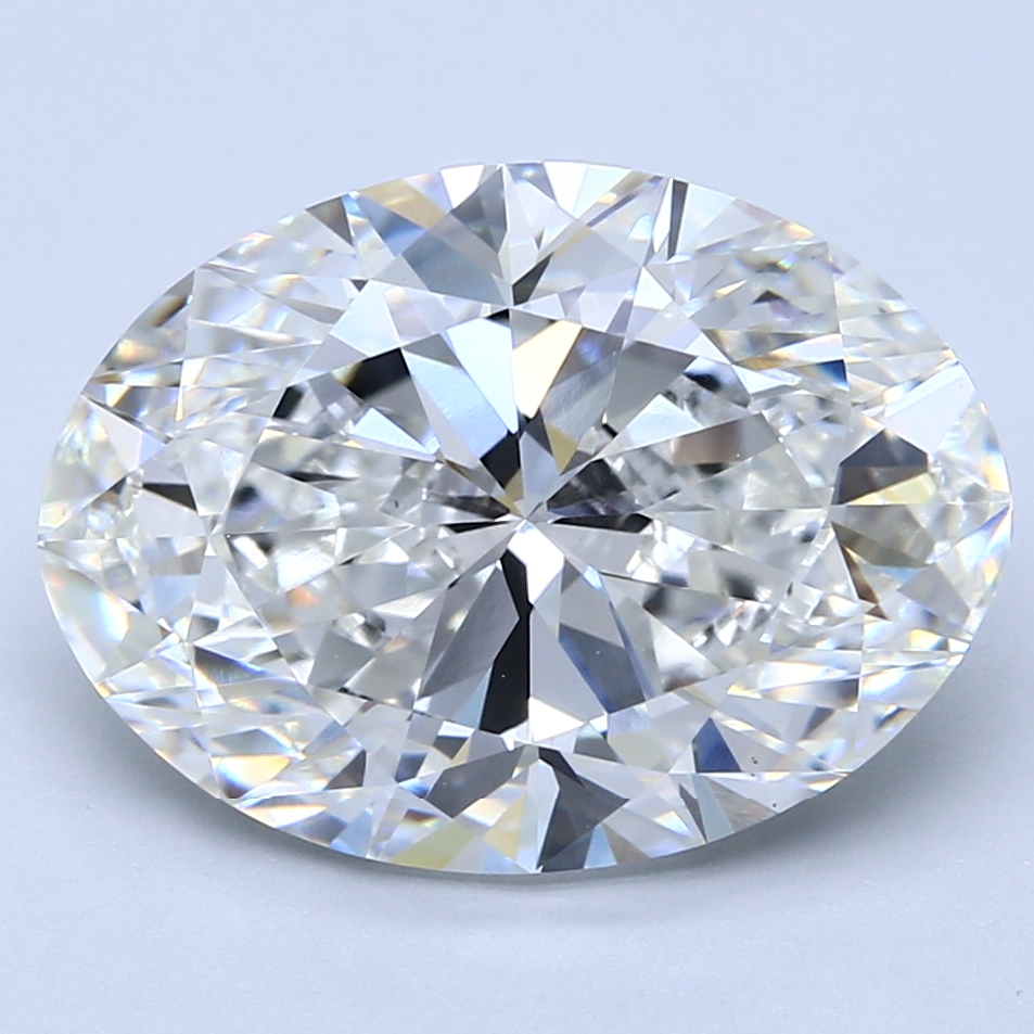 8.05 Carat Oval Cut Lab Diamond