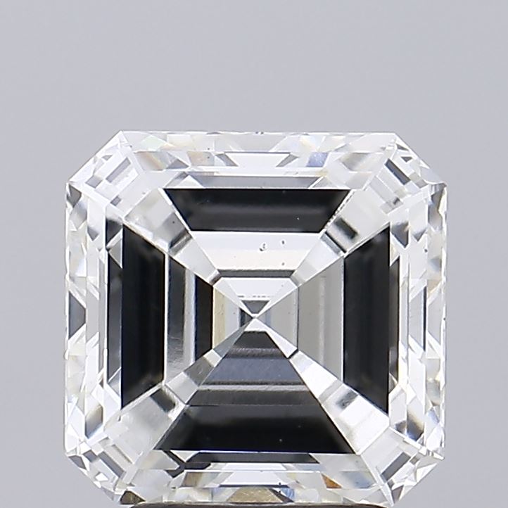 3.04 Carat Asscher Cut Lab Diamond