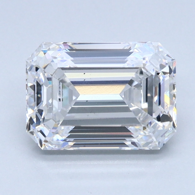 1.63 Carat Emerald Cut Lab Diamond