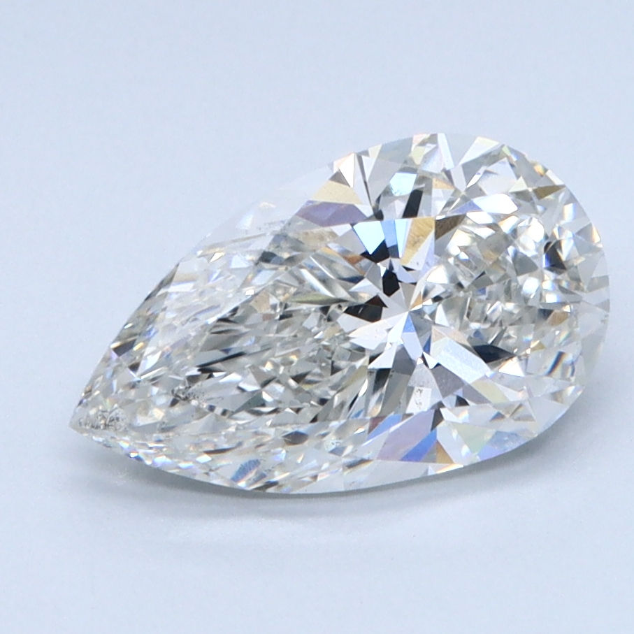 1.66 Carat Pear Cut Lab Diamond