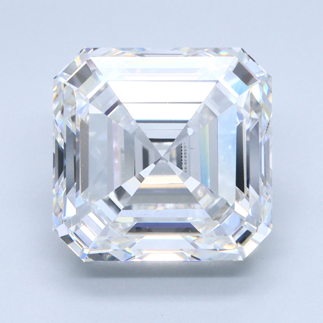 5.77 Carat Asscher Cut Lab Diamond