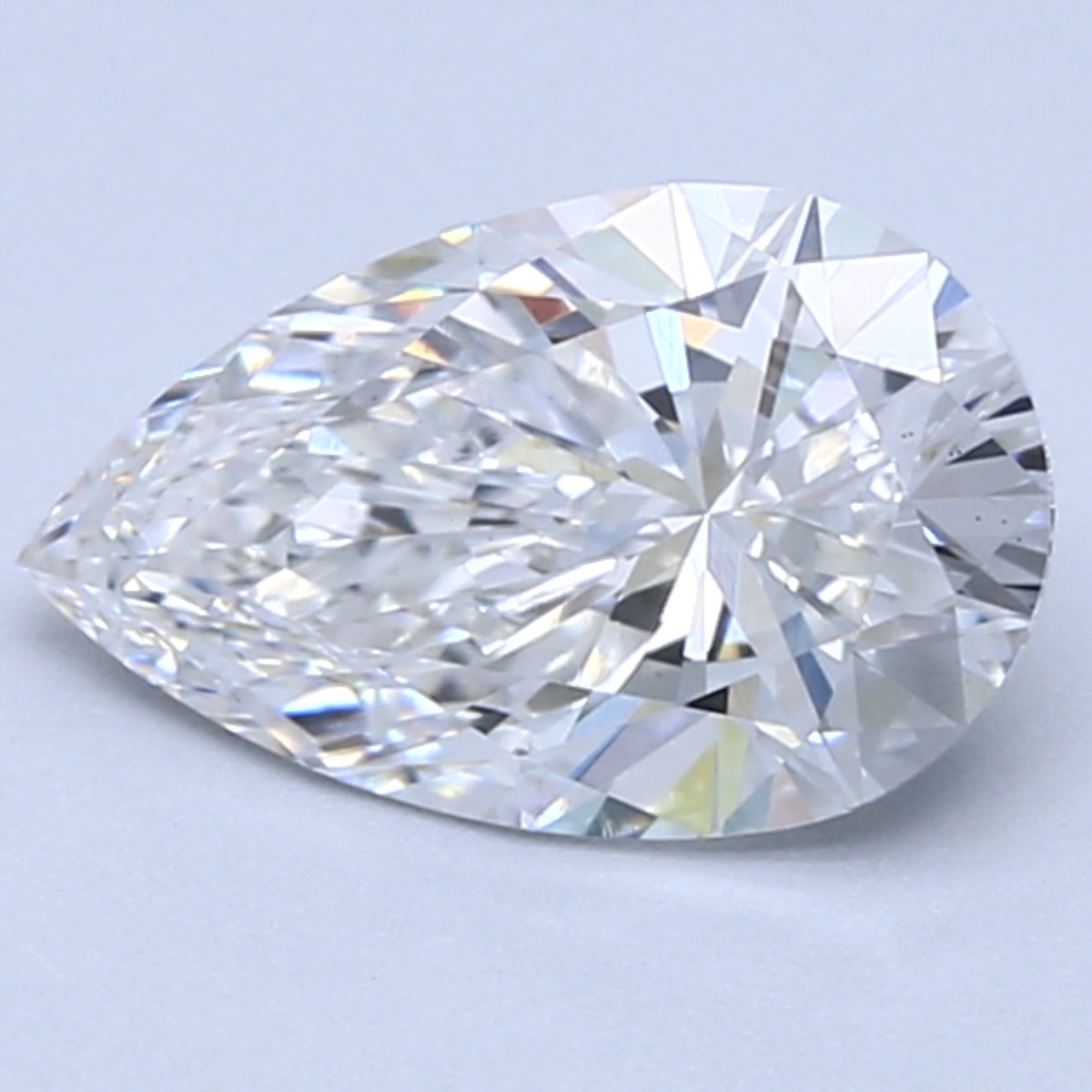 1.66 Carat Pear Cut Diamond