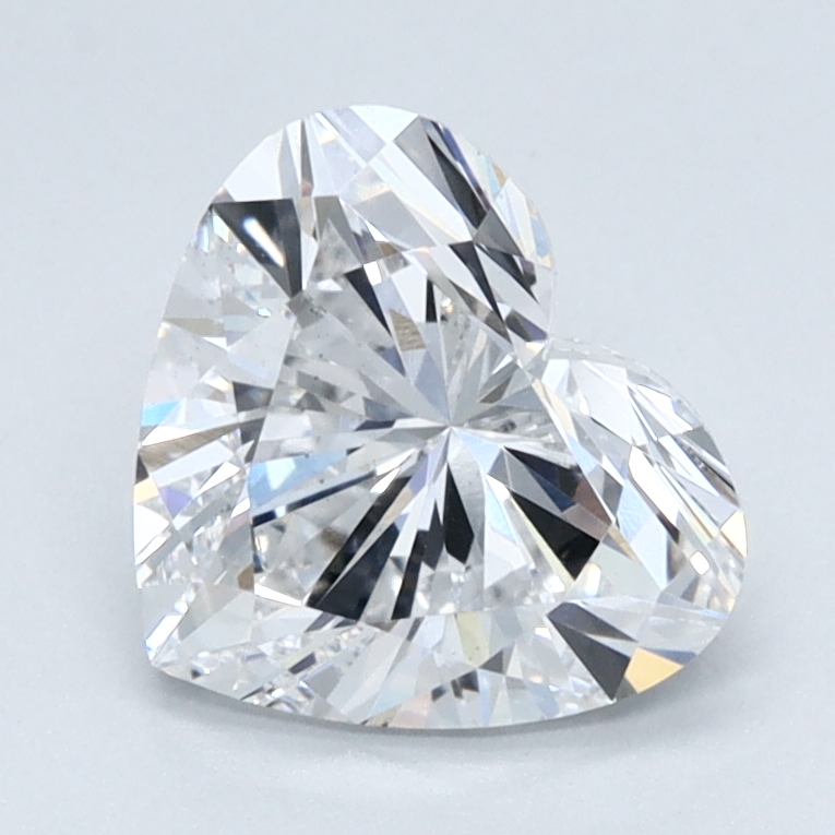 1.51 Carat Heart Cut Lab Diamond