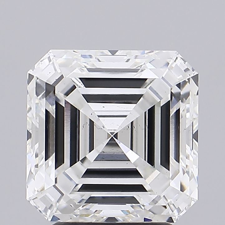 3.73 Carat Asscher Cut Lab Diamond