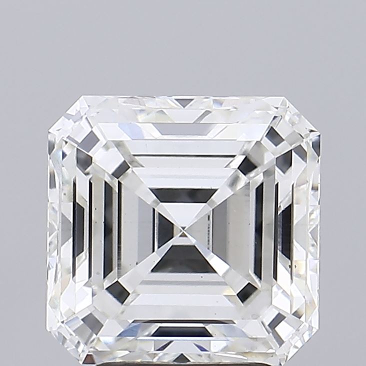 3.5 Carat Asscher Cut Lab Diamond