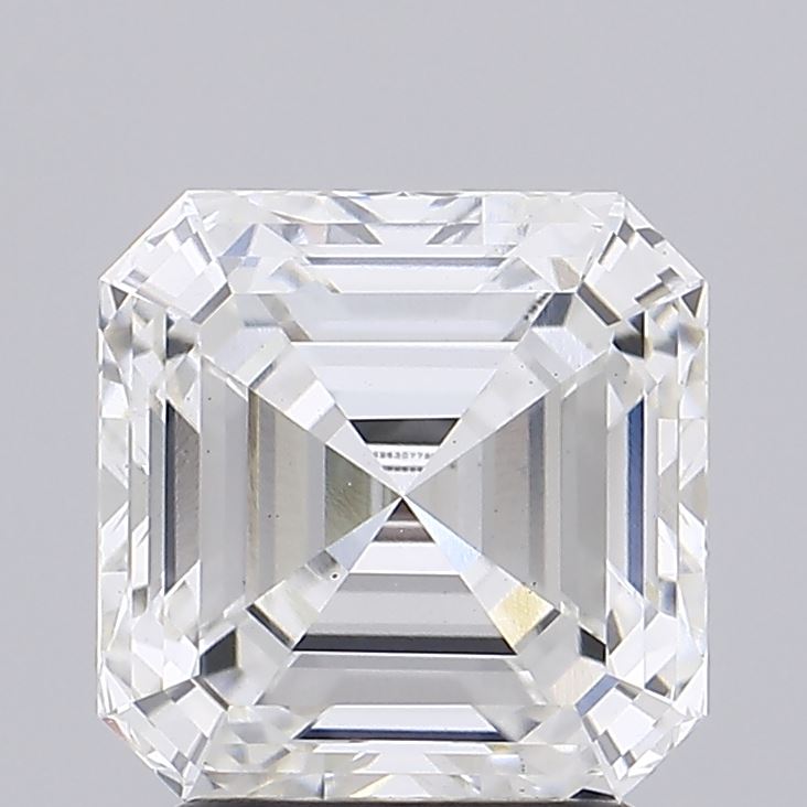 2.84 Carat Asscher Cut Lab Diamond