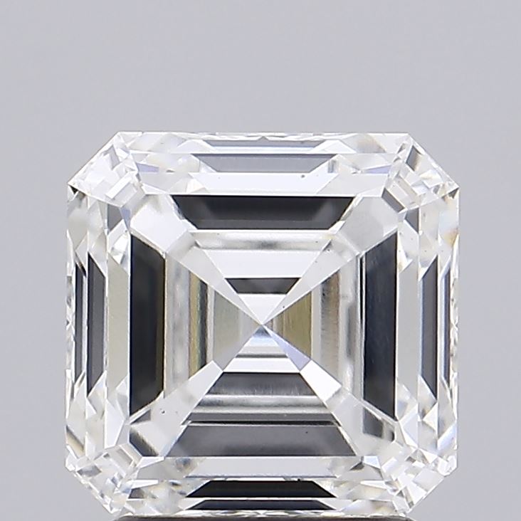 2.63 Carat Asscher Cut Lab Diamond