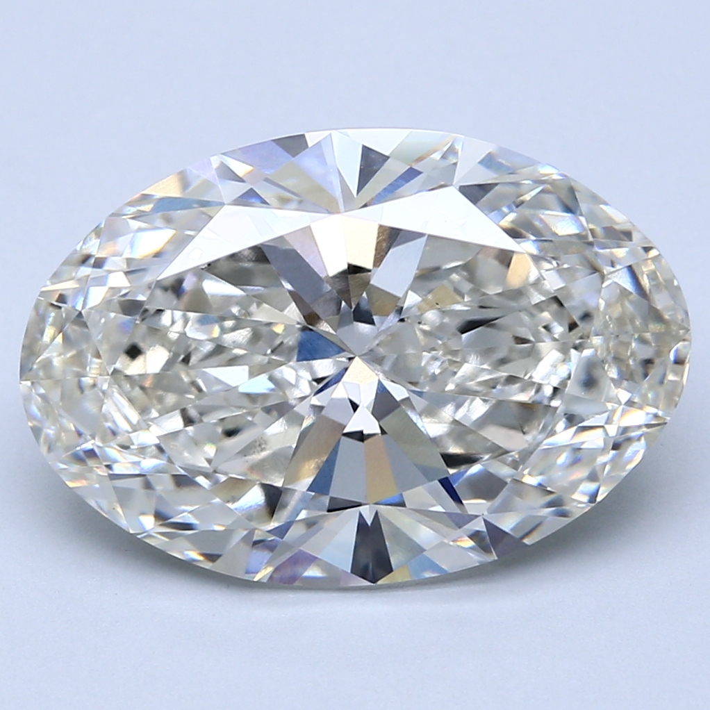 8.16 Carat Oval Cut Lab Diamond