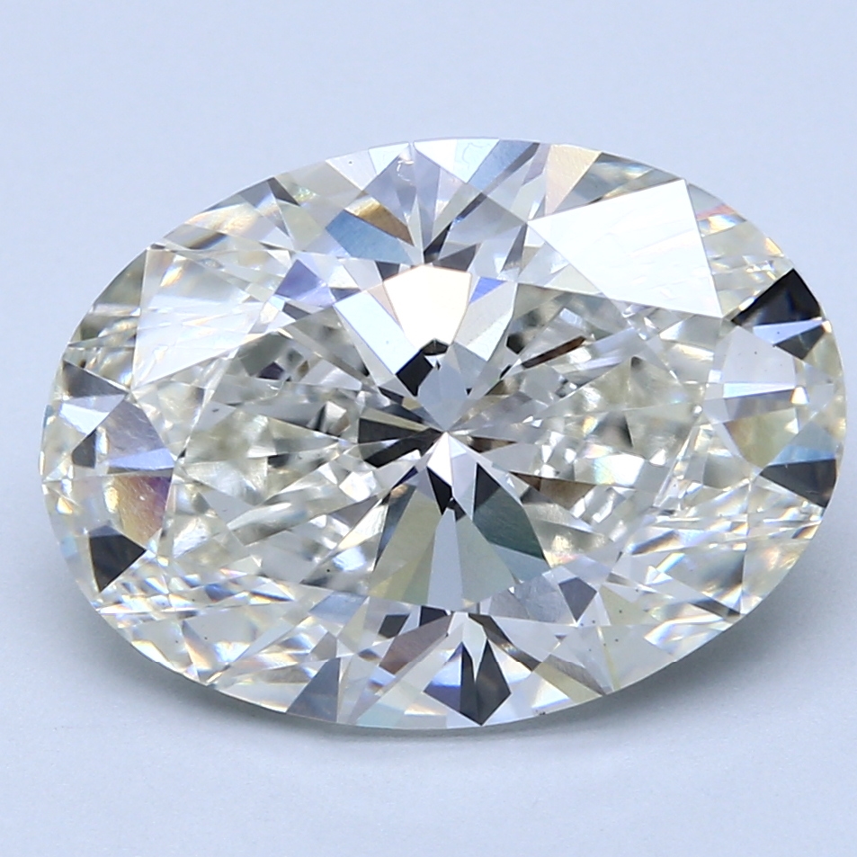 8.06 Carat Oval Cut Lab Diamond