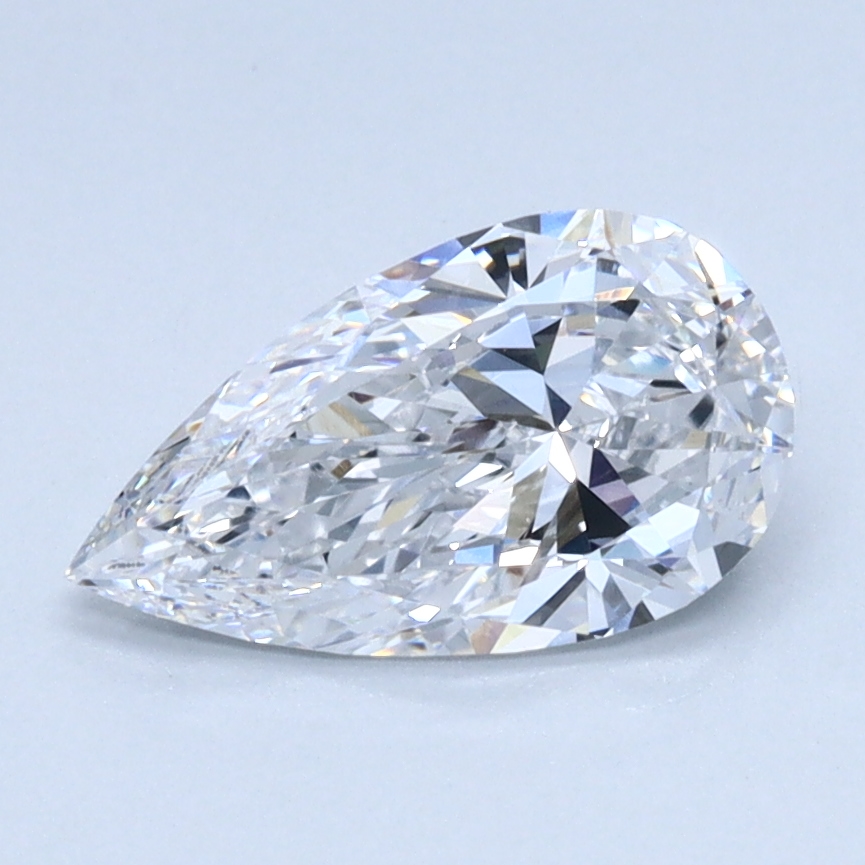 1.07 Carat Pear Cut Lab Diamond