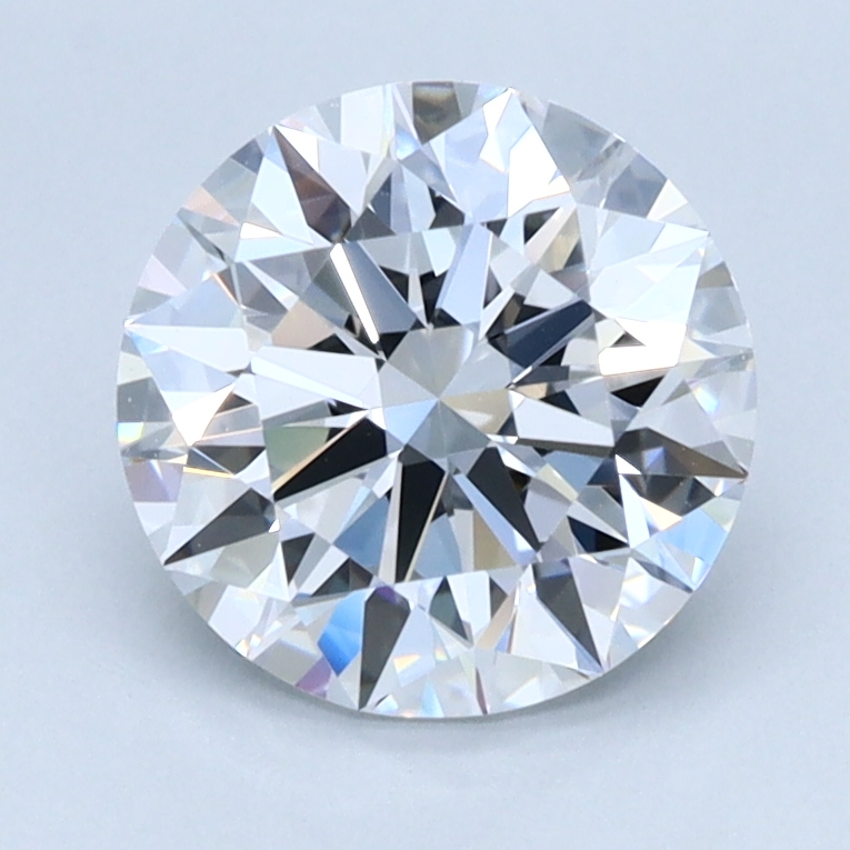 1.66 Carat Round Cut Lab Diamond