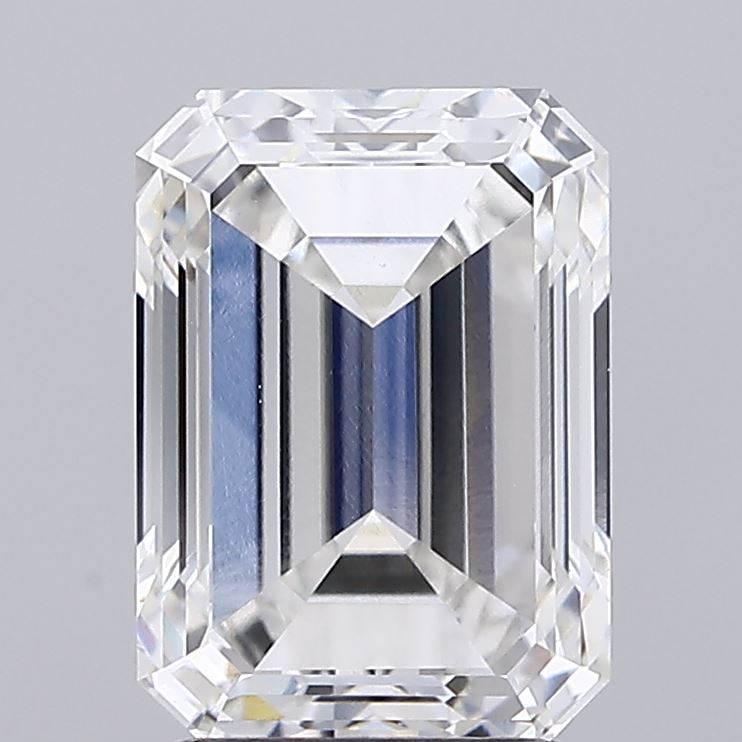 2.77 Carat Emerald Cut Lab Diamond