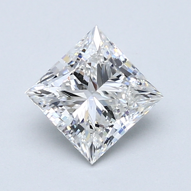 1.22 Carat Princess Cut Lab Diamond