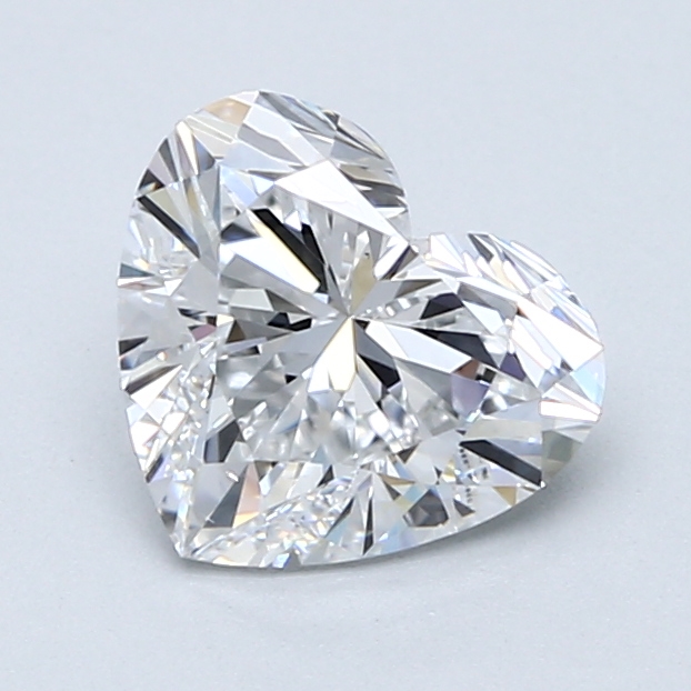 1.65 Carat Heart Cut Lab Diamond