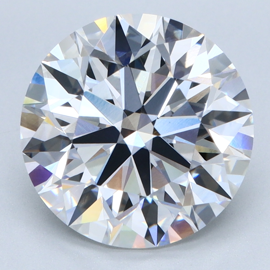 4.16 Carat Round Cut Lab Diamond