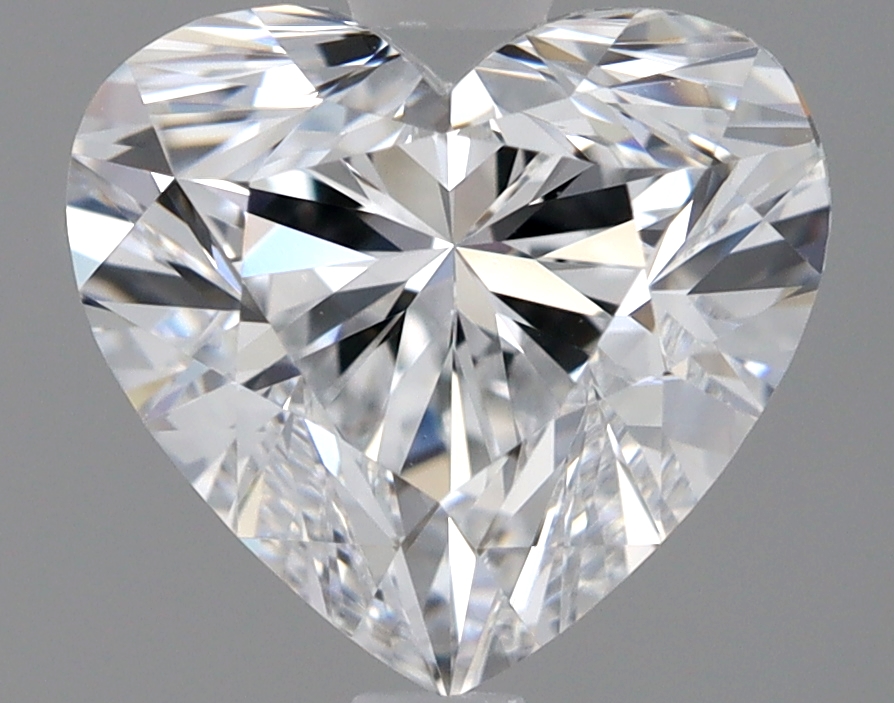 1.63 Carat Heart Cut Lab Diamond