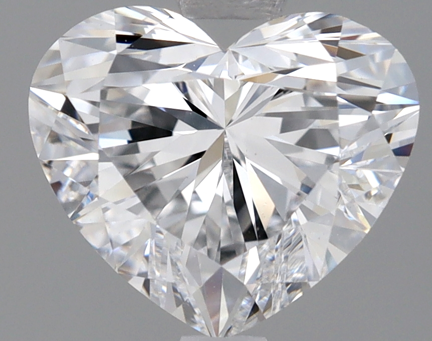 1.53 Carat Heart Cut Lab Diamond