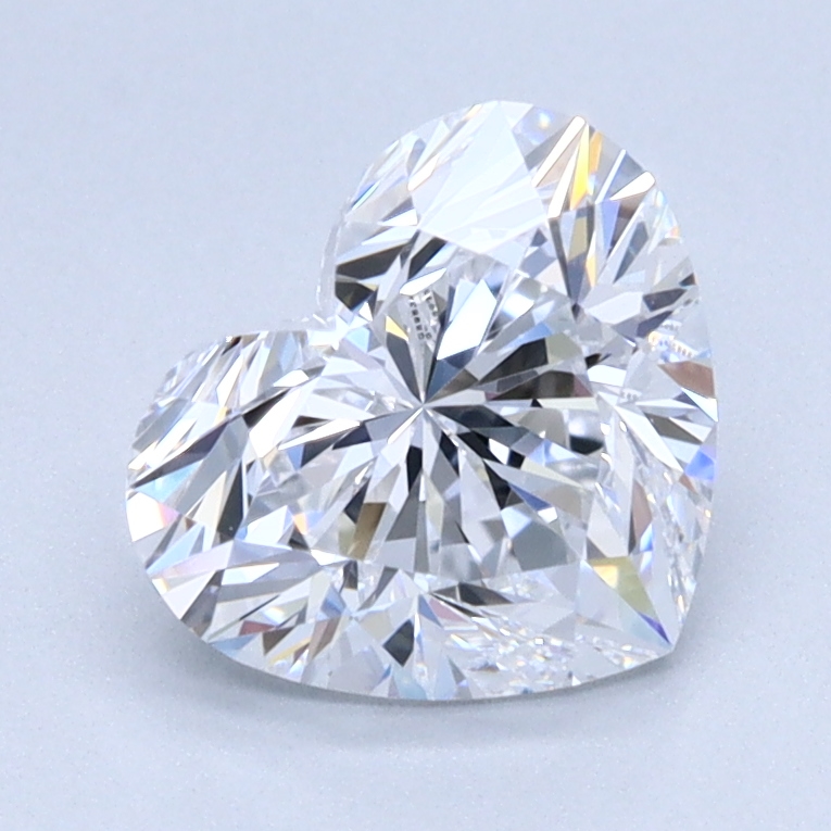 1.52 Carat Heart Cut Lab Diamond