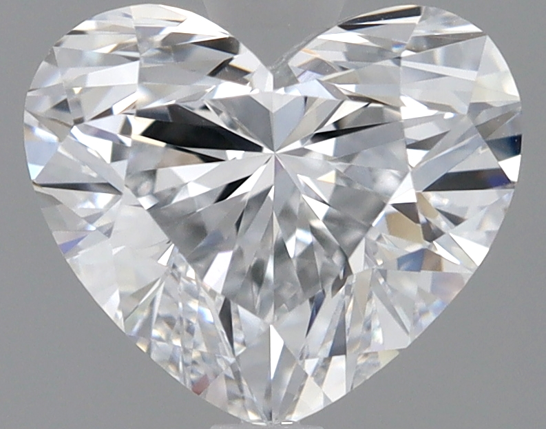 1.5 Carat Heart Cut Lab Diamond