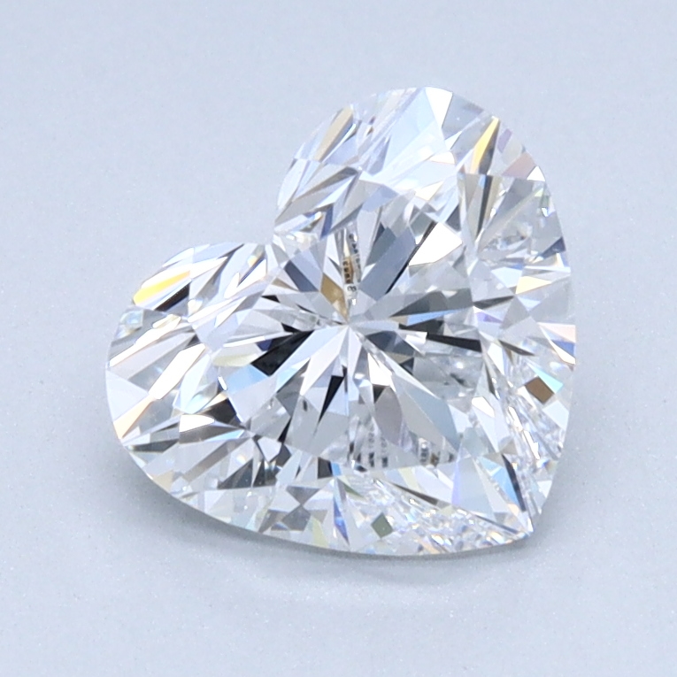 1.26 Carat Heart Cut Lab Diamond