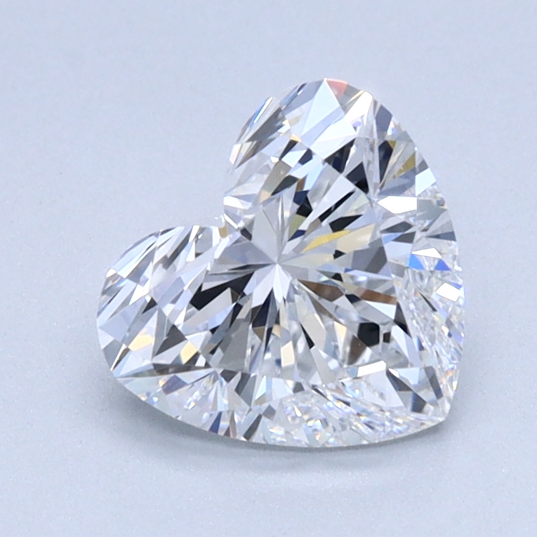 1.21 Carat Heart Cut Lab Diamond