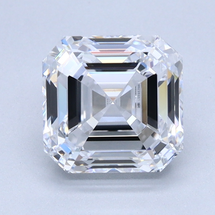 1.63 Carat Asscher Cut Lab Diamond