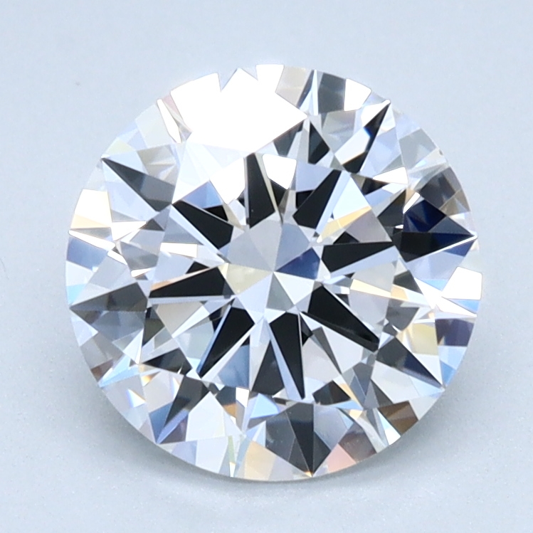 1.61 Carat Round Cut Lab Diamond