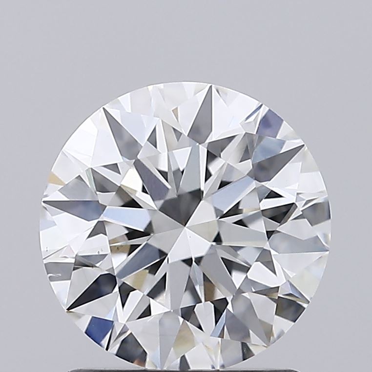 1.59 Carat Round Cut Lab Diamond