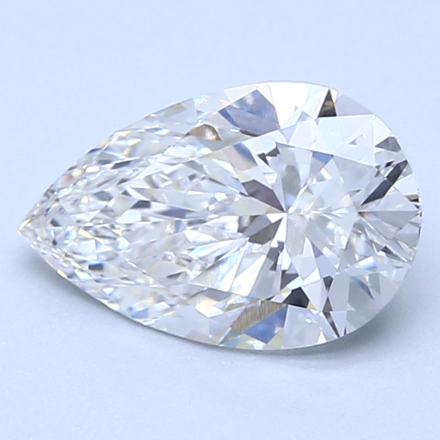 1.65 Carat Pear Cut Diamond