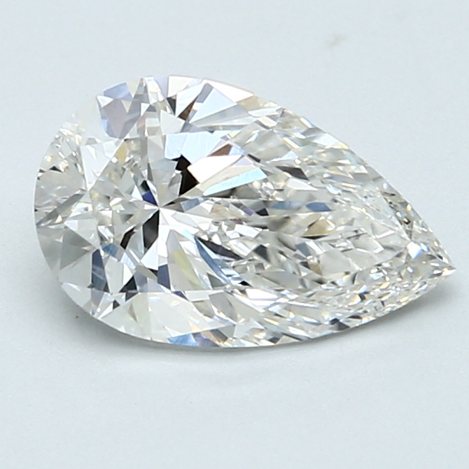 1.71 Carat Pear Cut Diamond