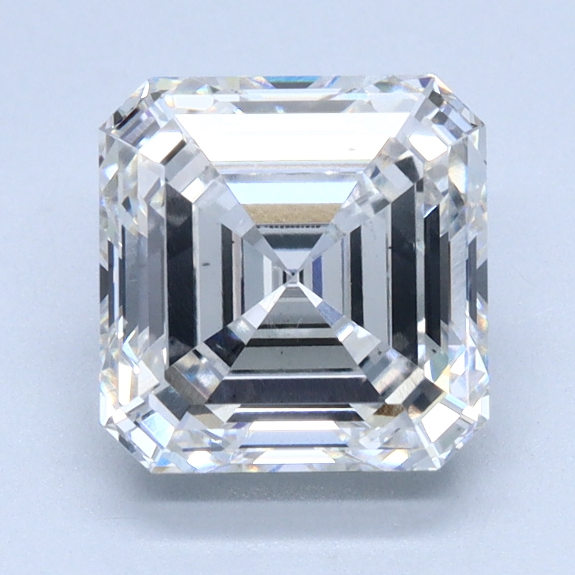 2.55 Carat Asscher Cut Lab Diamond