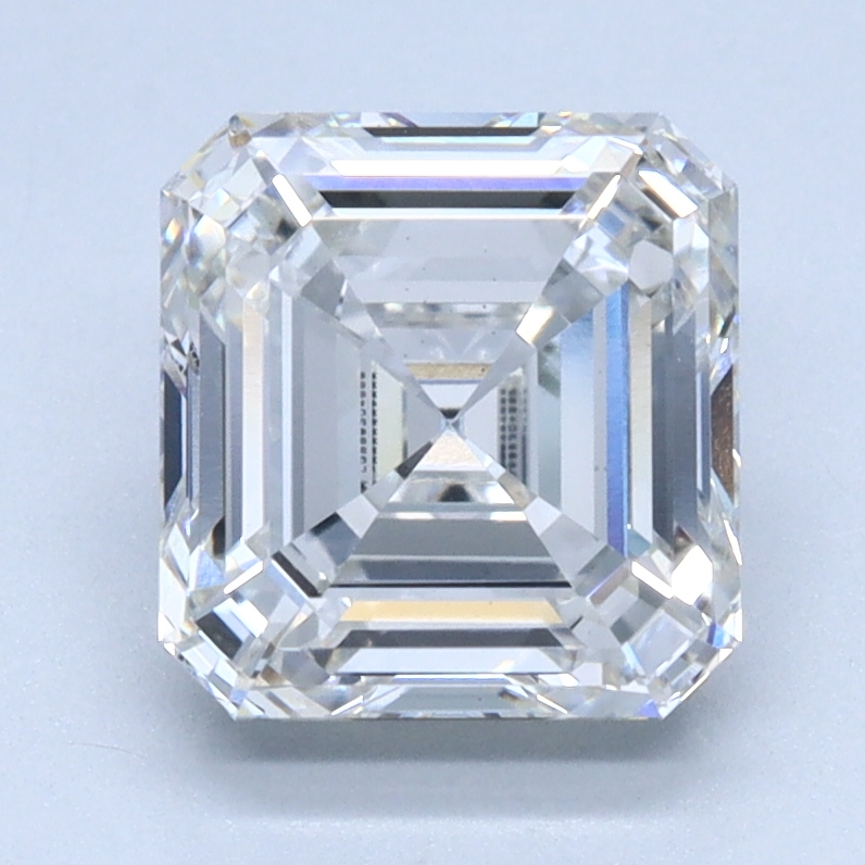 2.18 Carat Asscher Cut Lab Diamond